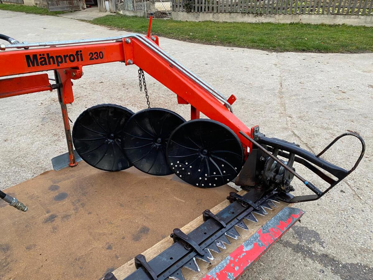 Doppelmesser Hartmann Mähprofi 230 Frontmähwerk 3