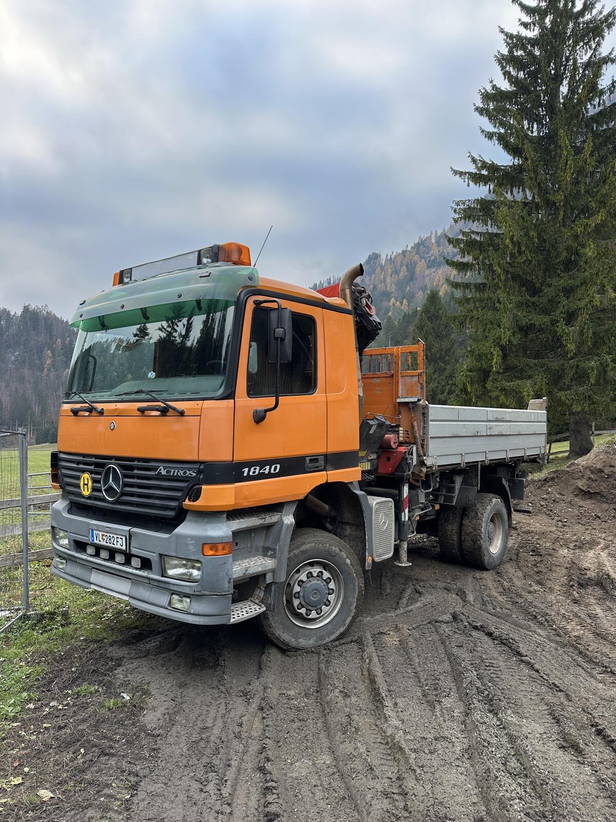Mercedes Actros 1840 4x4 1