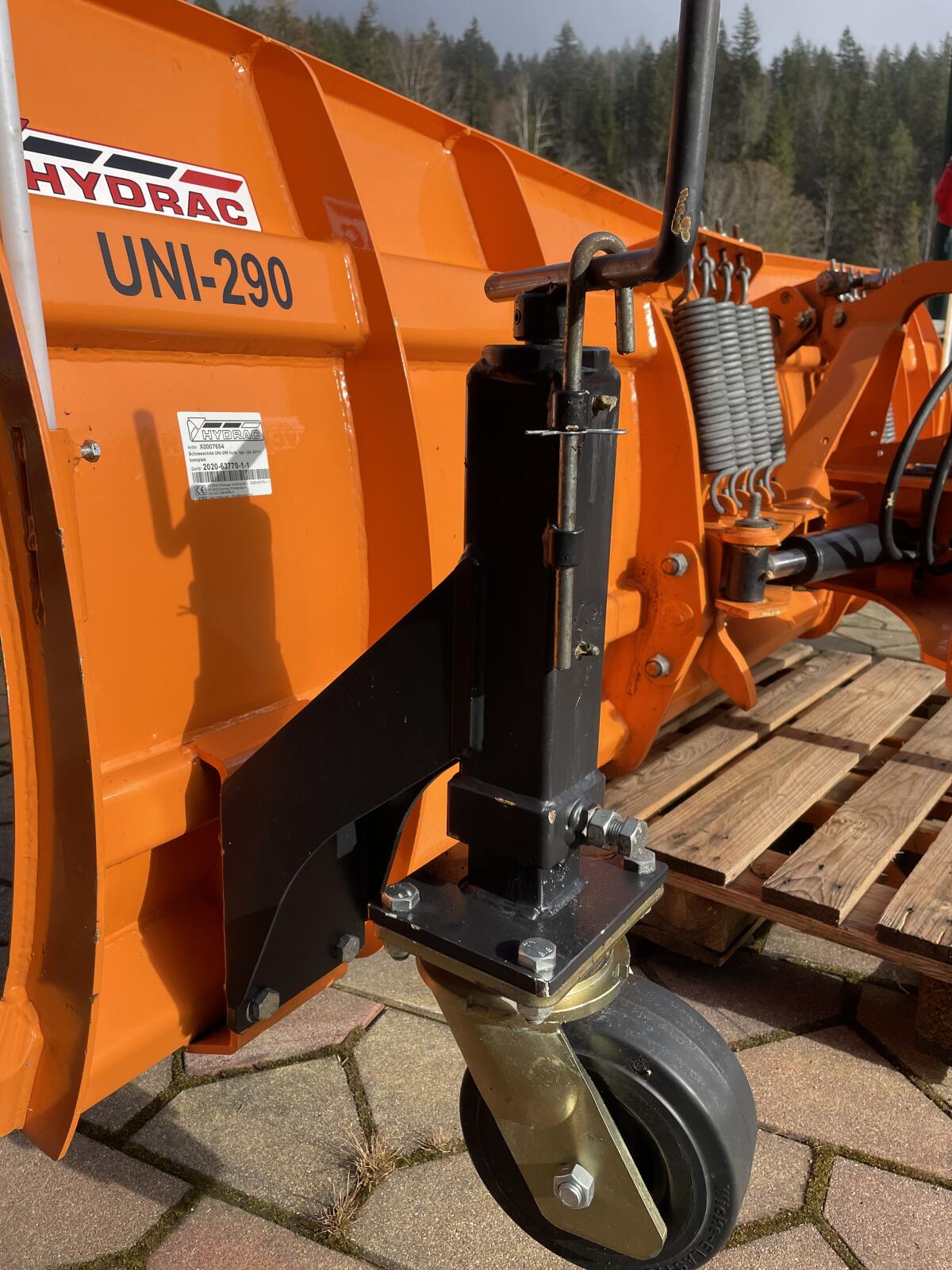 Hydrac UNI 290 Schneeschild / Schneepflug - neuwertig 2
