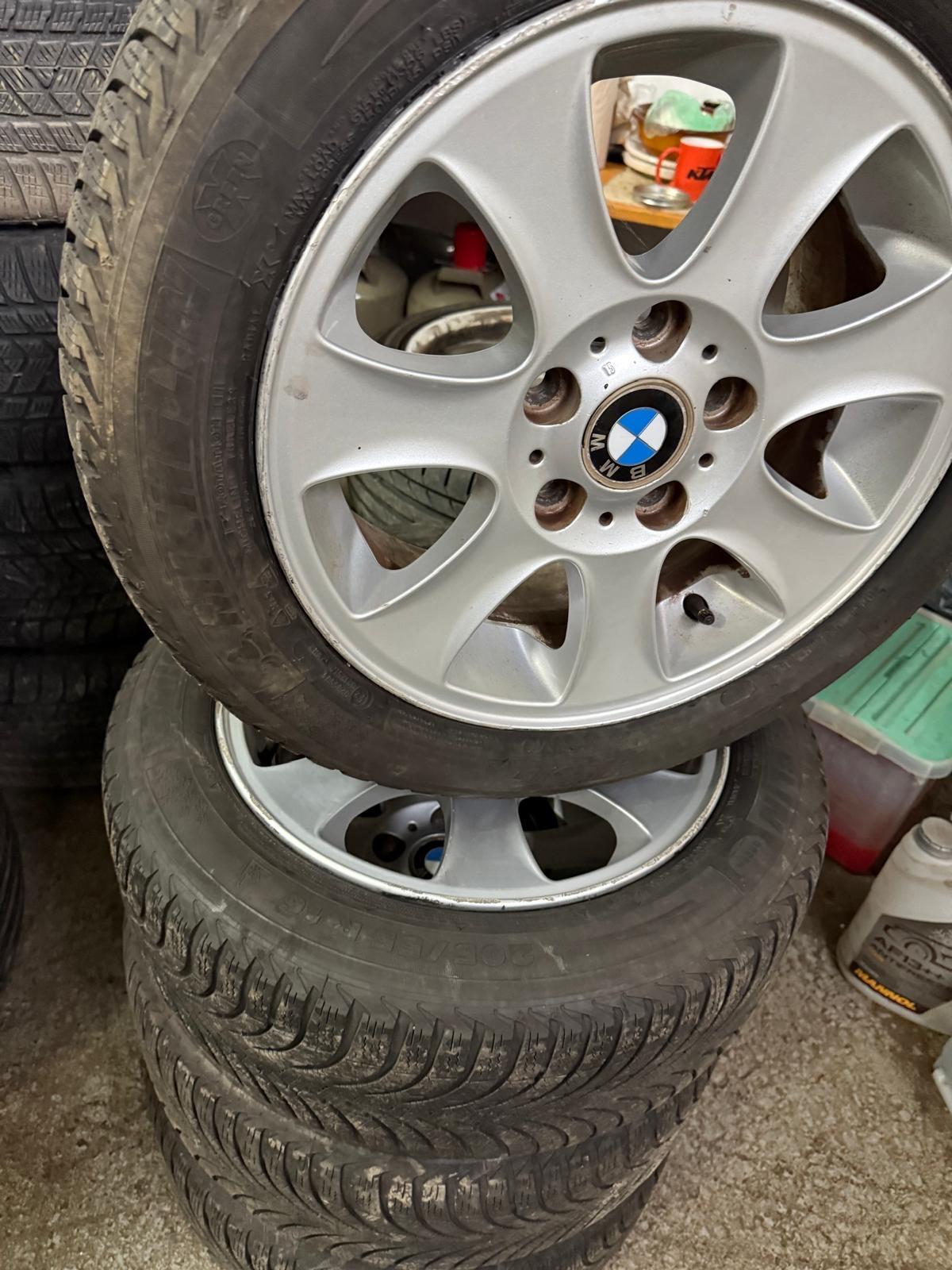 BMW Räder Reifen 205/55R16 Michelin mit Alufelgen 1