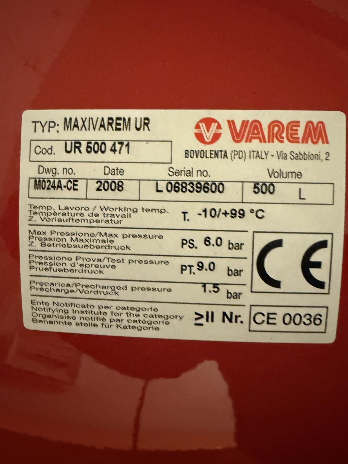 Ausdehnungsgefäß Heizung 2