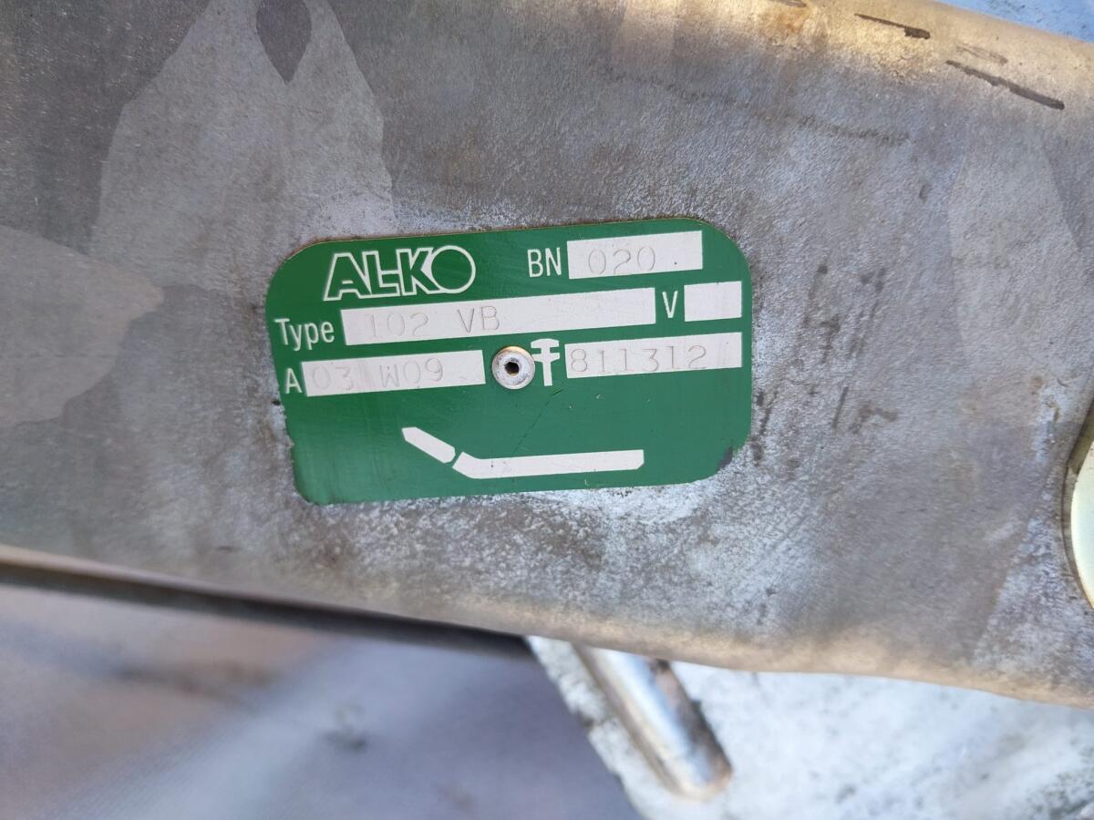 Höhenverstellbare Auflaufeinrichtung AL-KO Type 101VB 1