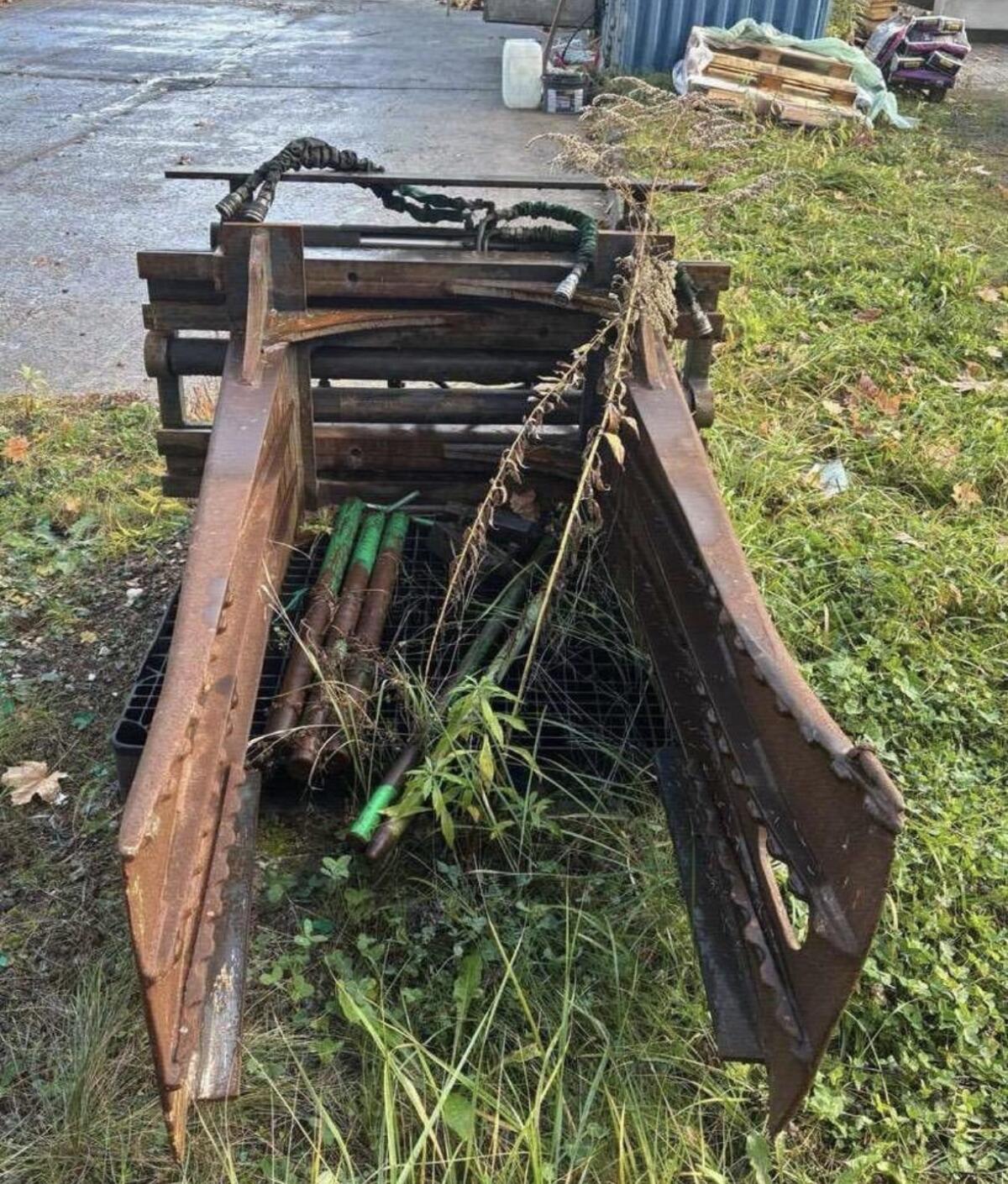 Ballenklammer/Zange Bolzoni für Stapler 1