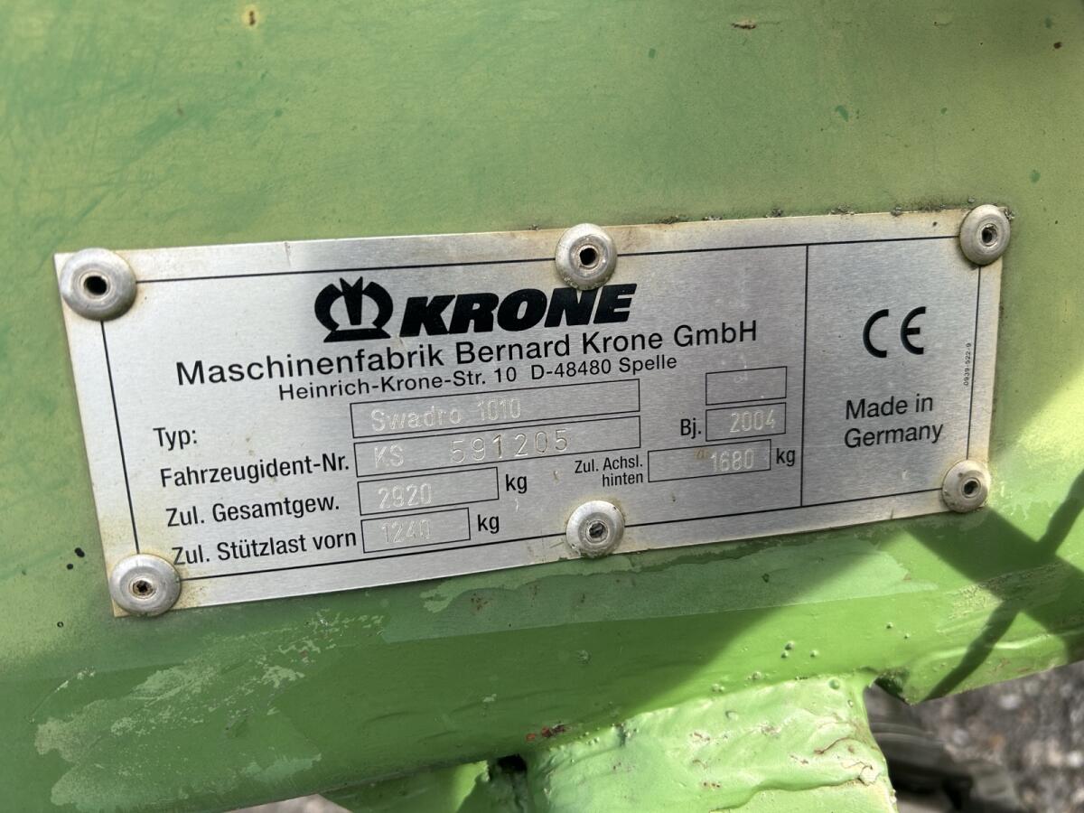 Krone Swadro 1010 1