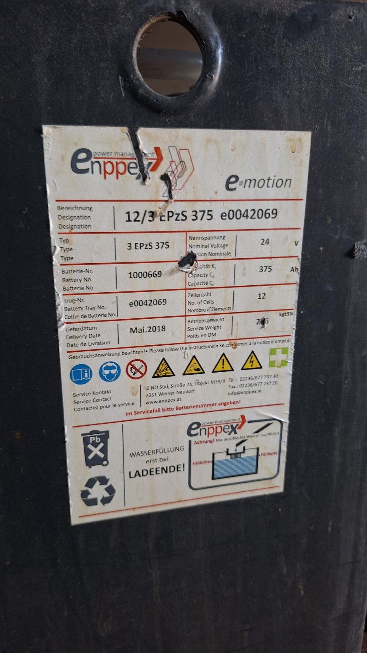 Batterie für Stapler 3