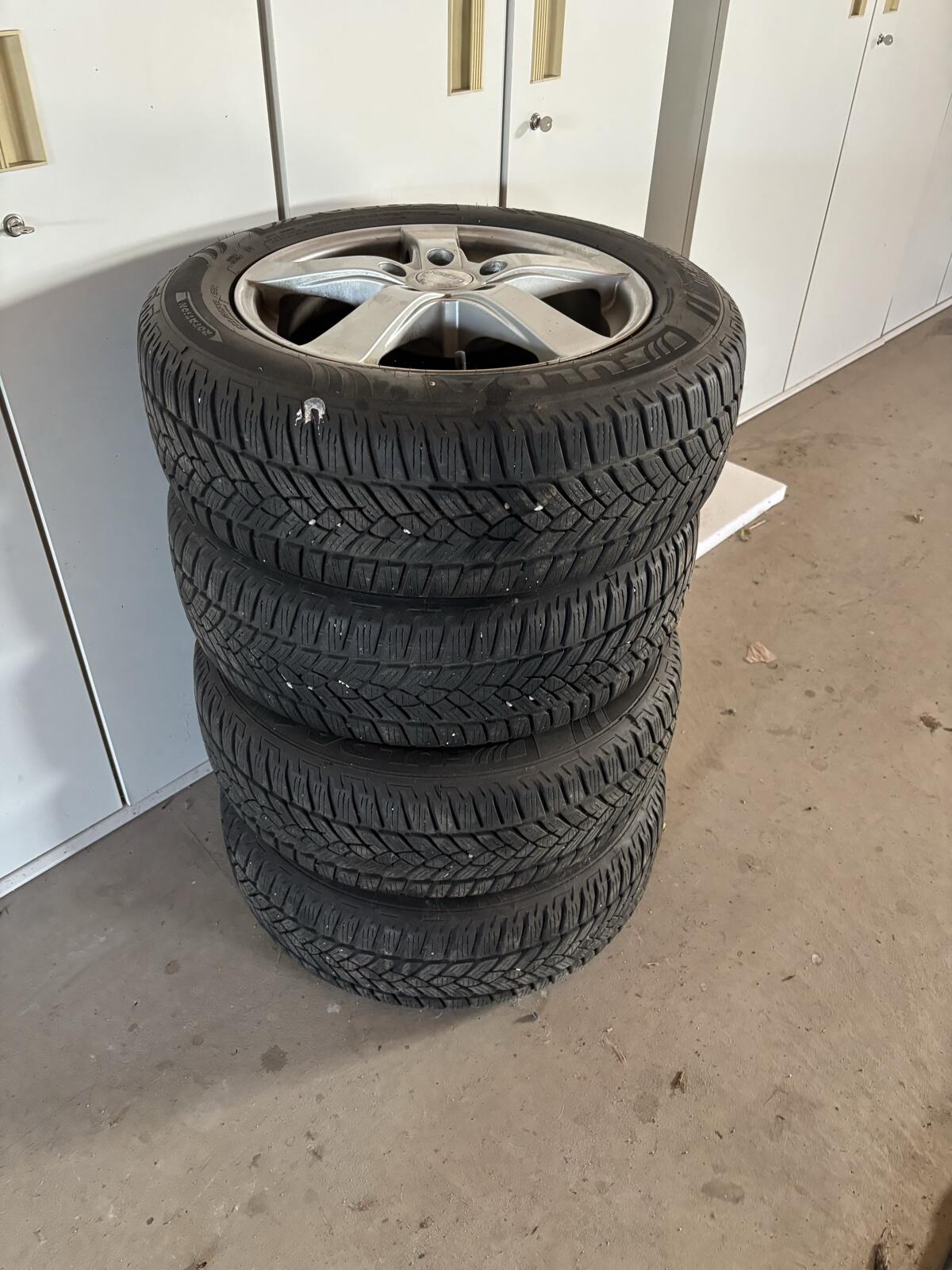 Winterreifen mit Alufelgen 1