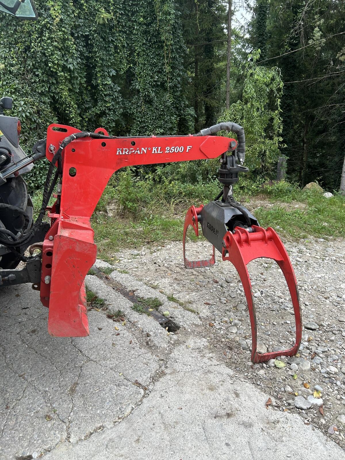 Krpan KL 2500 F Rückezange 2