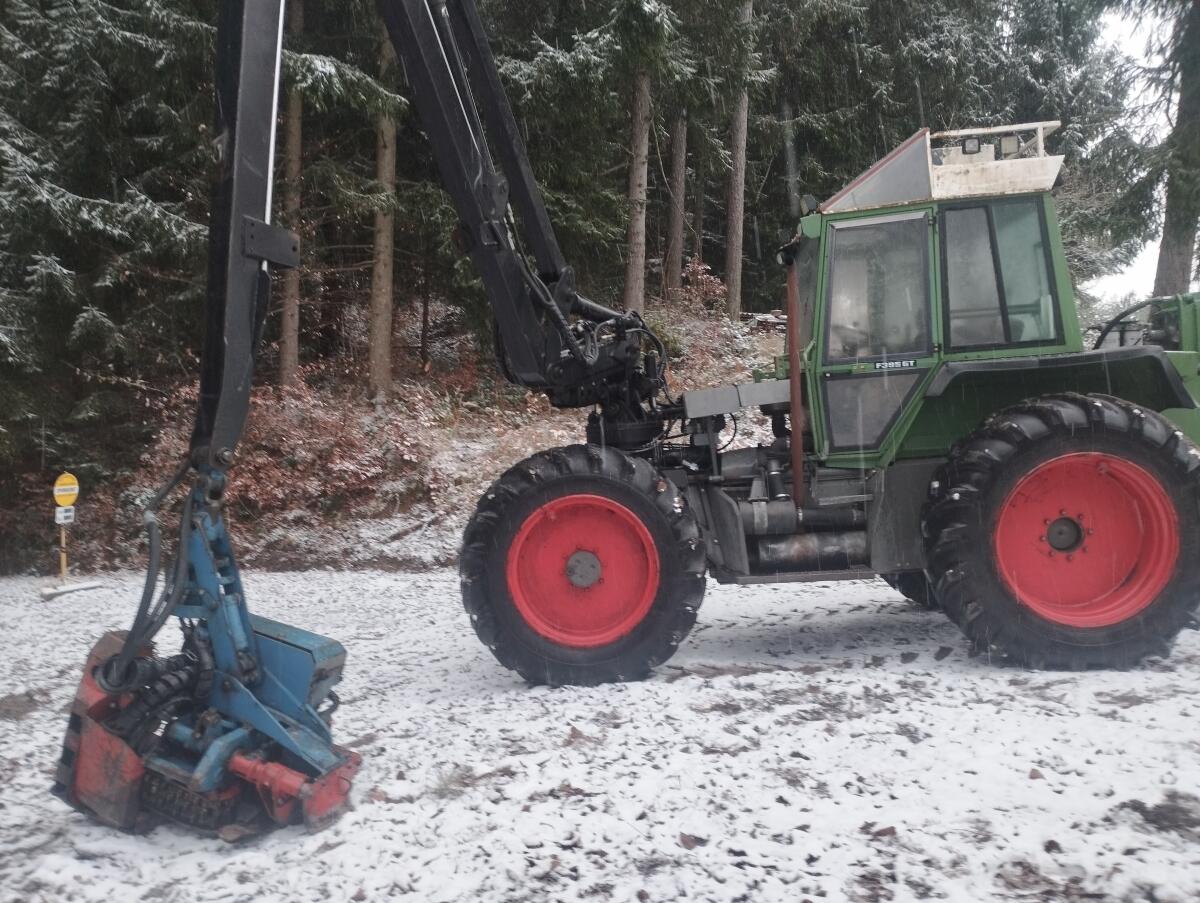 Fendt GTH 395 Harvester 1
