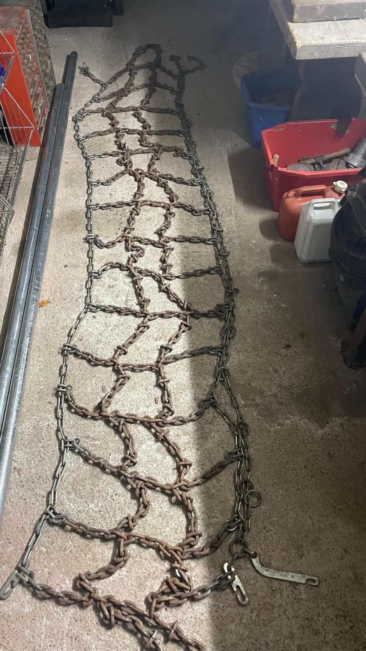 Schneekette Traktor Dimension 480/65R24 1