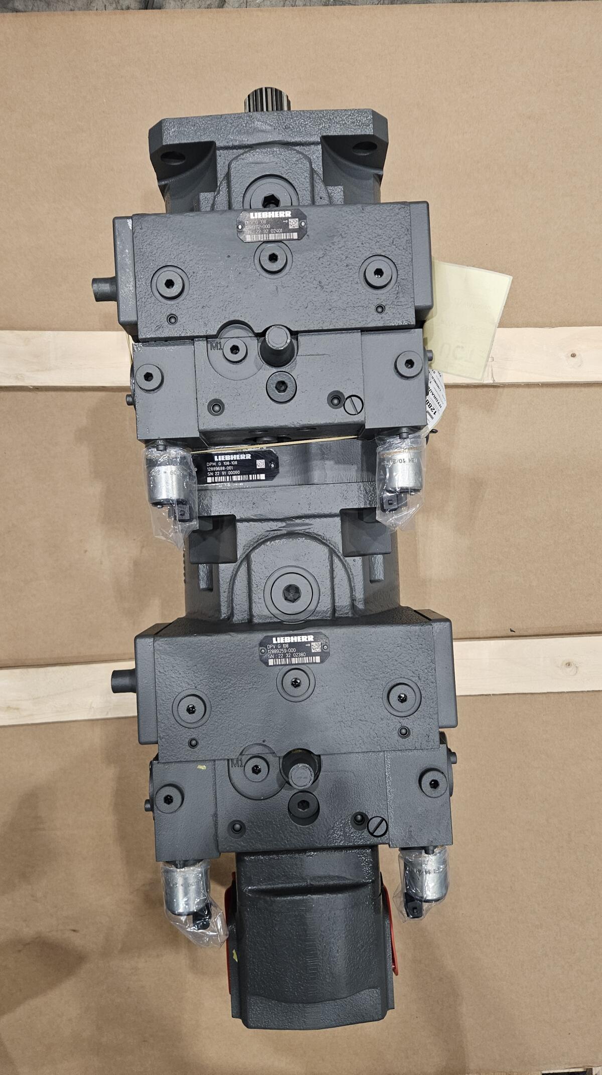 Verstelldoppelpumpe Liebherr DPM.G.108-108/EL-DA 3