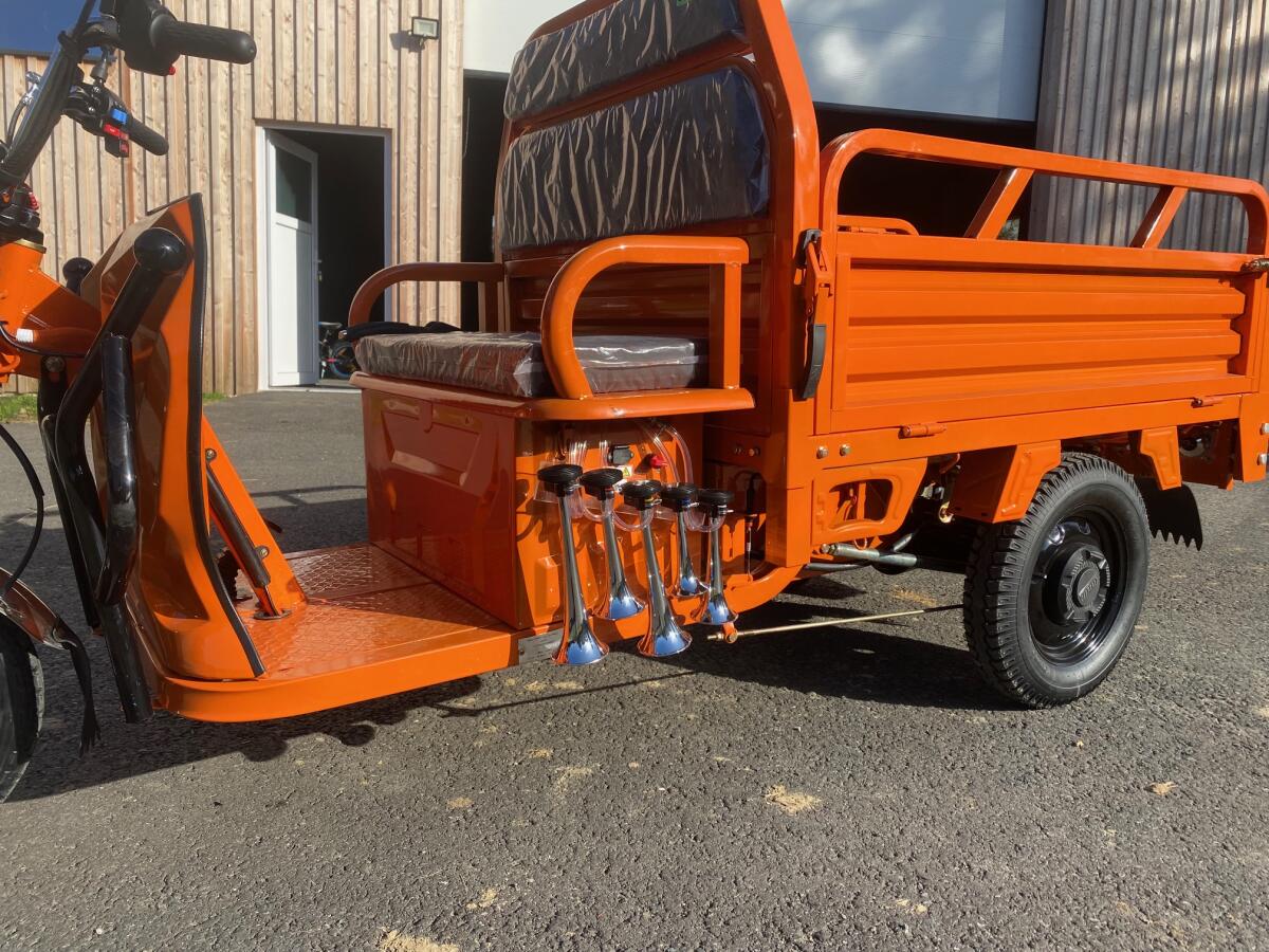 Lastendreirad Original Carello TukTuk mit Straßenzulassung 1