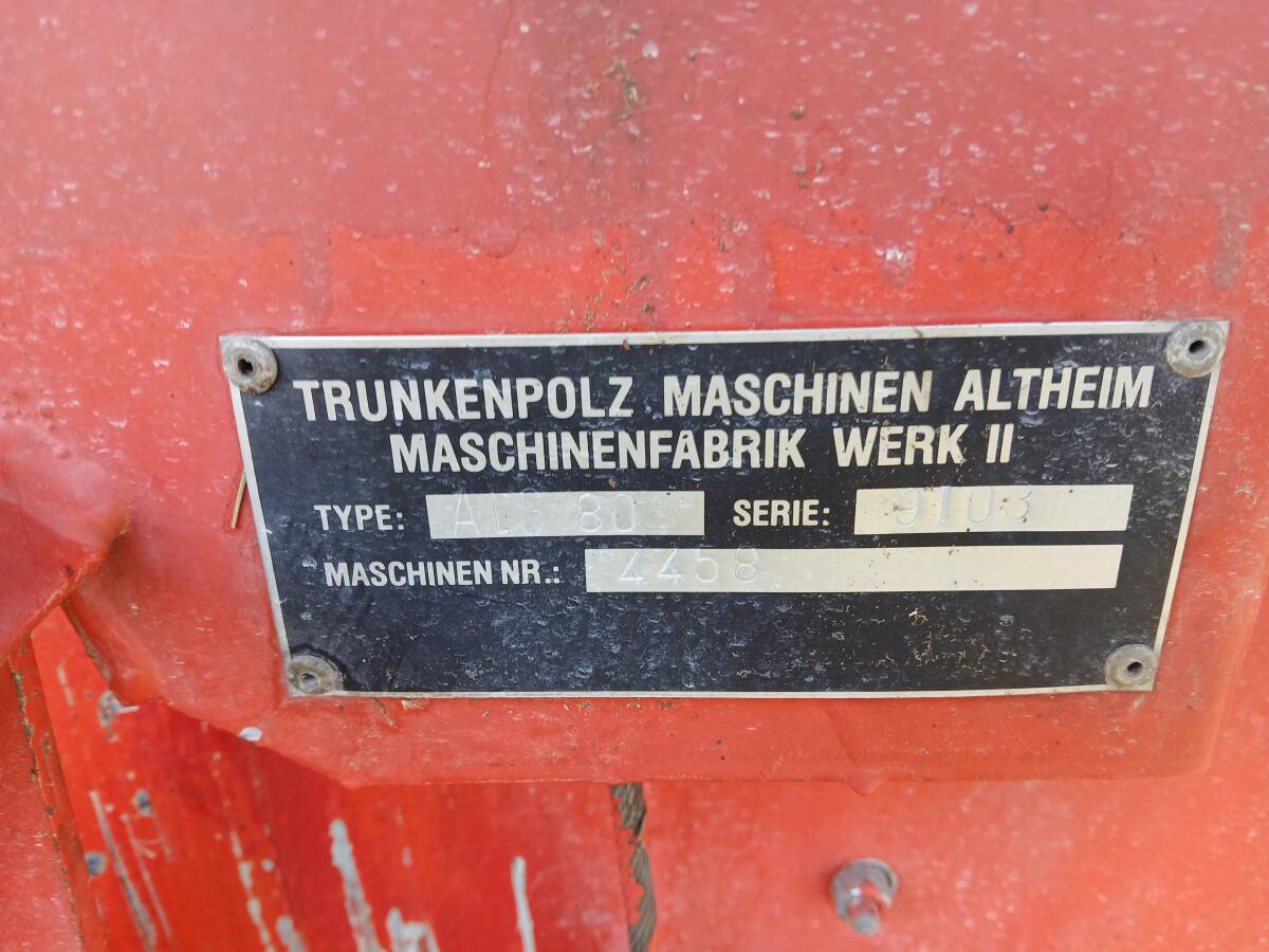 Aufbau Ladewagen ALG 80 Trunkenpolz 3