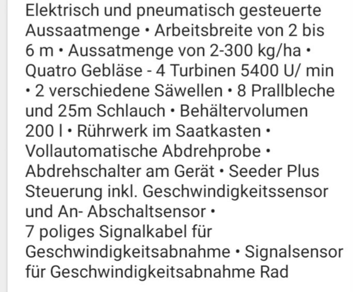 Kleinsamenstreuer Technik-Plus Seeder 2