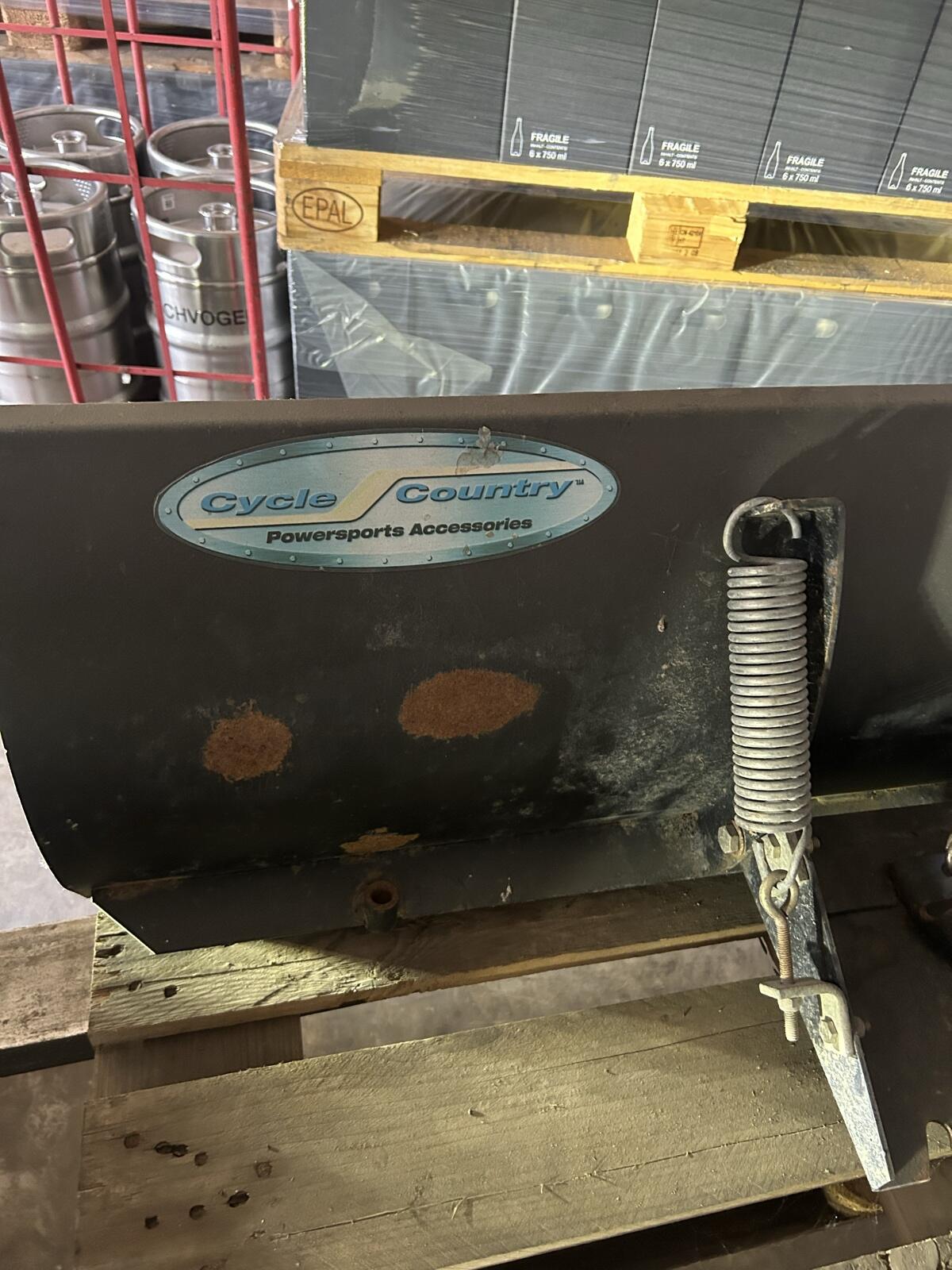 Schneeschild für Quad oder Rasentraktor 3