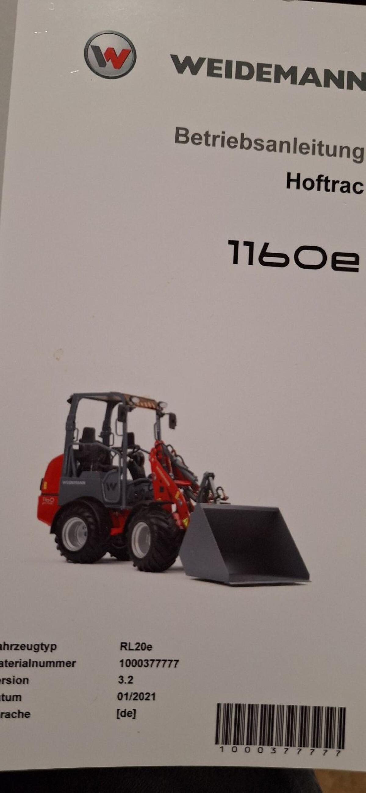 Akku für Weidemann 1160e 1