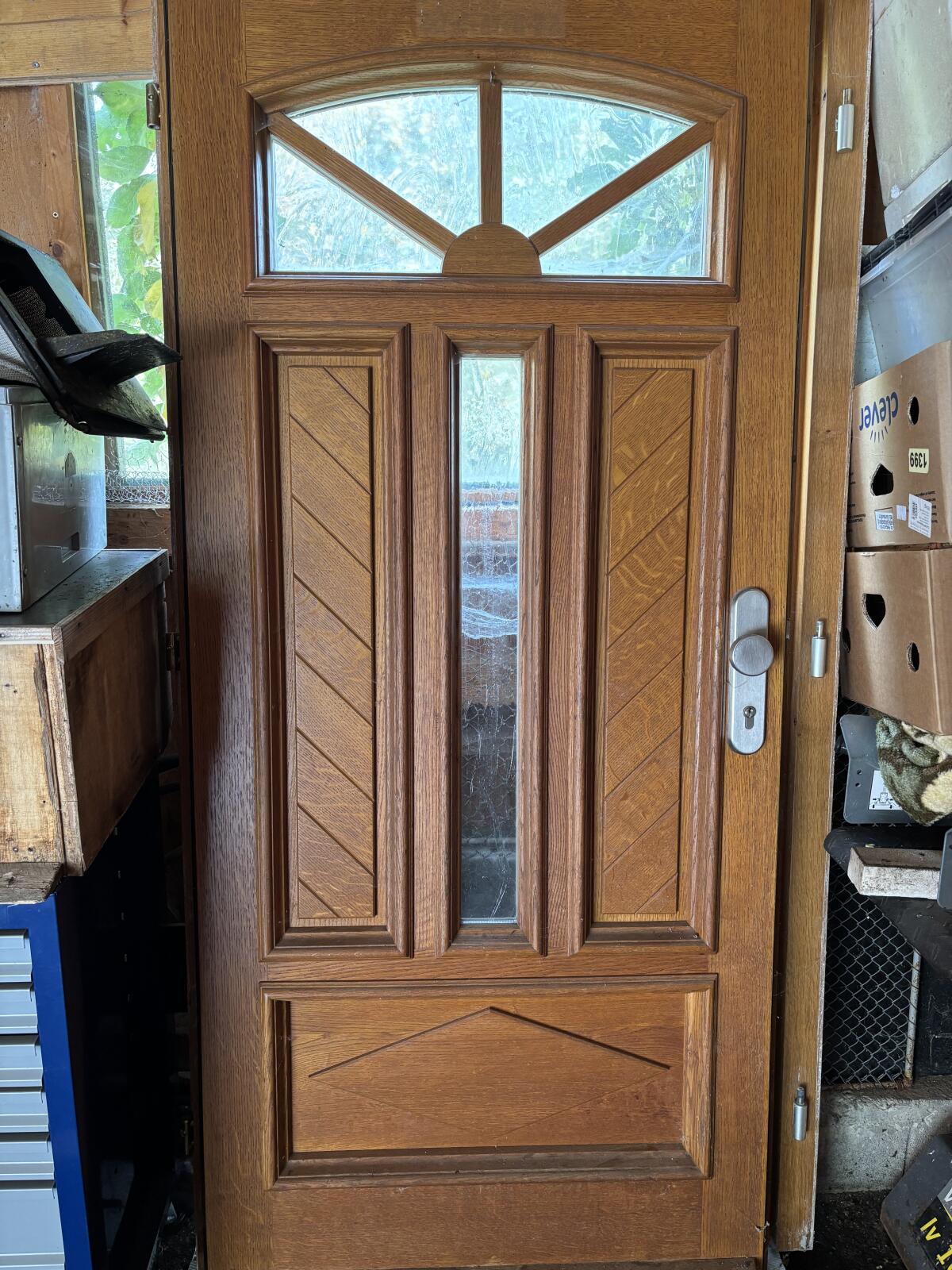 Verkaufe Haustür mit Stock 2