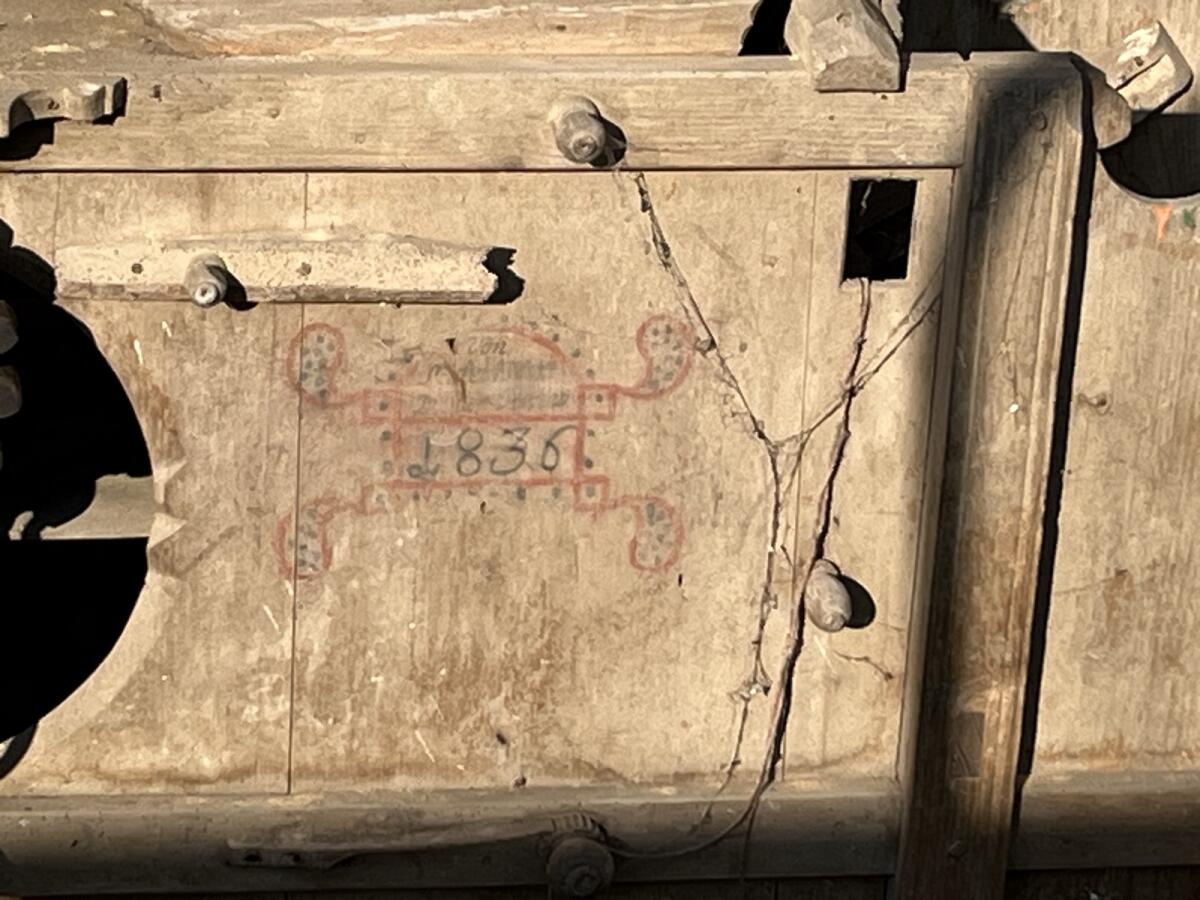 Alte Dreschmaschine, Getreide Putzerei zu verschenken 3