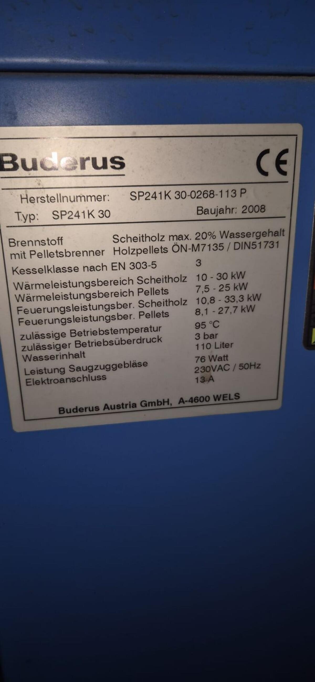 Buderus Holzvergaser Logano SP 161 2