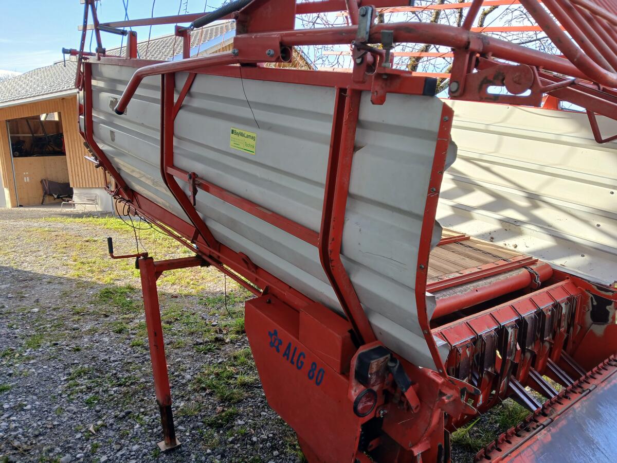 Aufbau Ladewagen ALG 80 Trunkenpolz 1