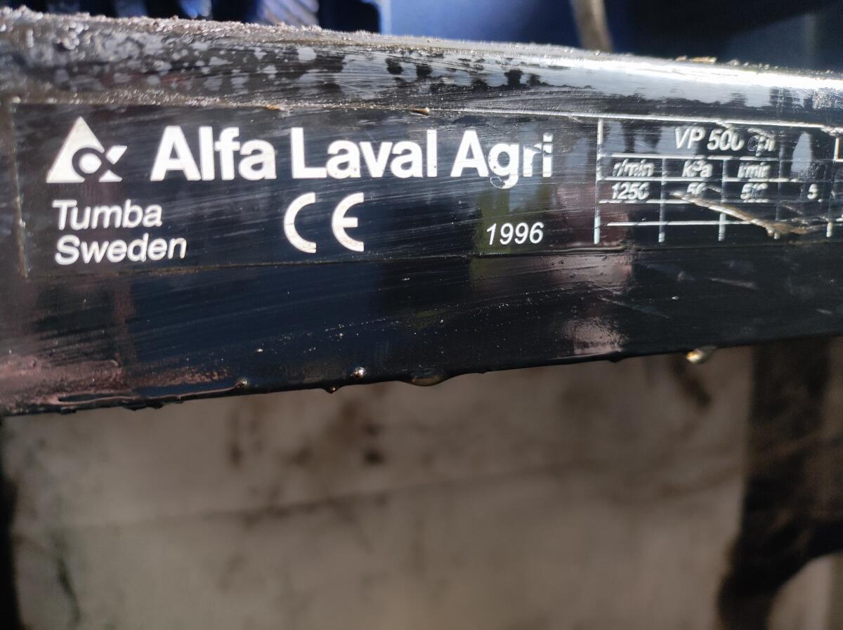 Rohrmelkanlage Alfa Laval 2