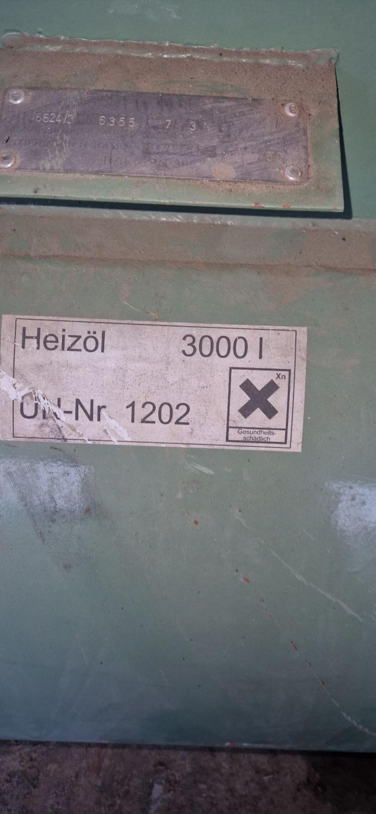 Tankstelle Dieseltank Heizöltank Leckageanzeige 3.000 l 2