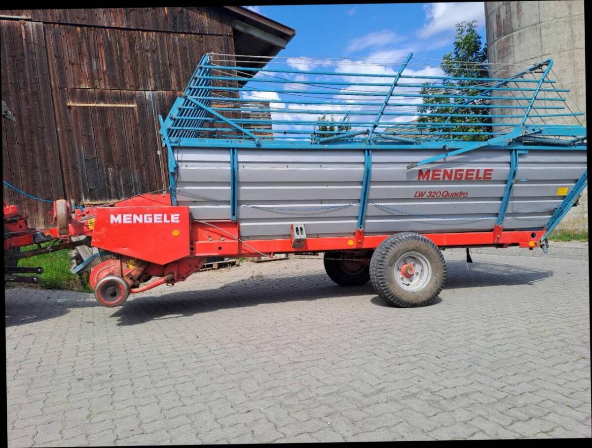 Verkaufe Mengele Ladewagen 2