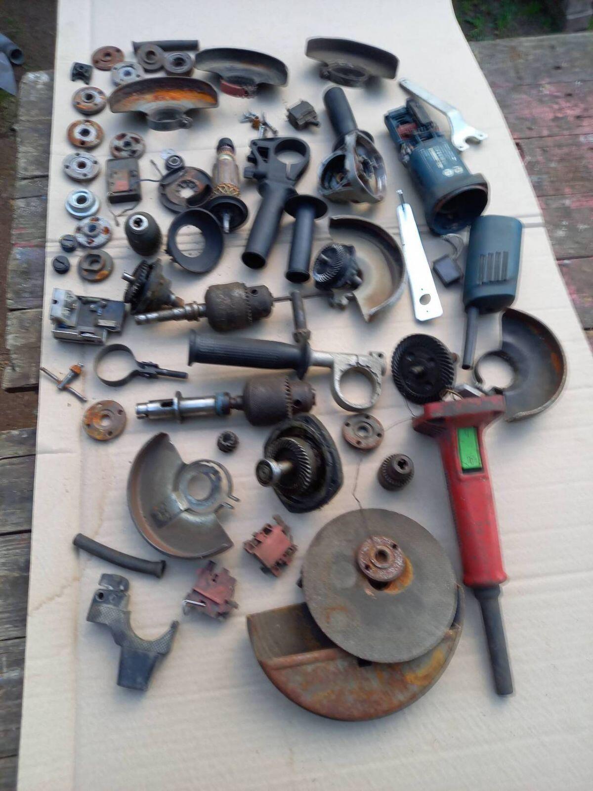 Restteile Flex Bohrmaschine, Schrauber 1