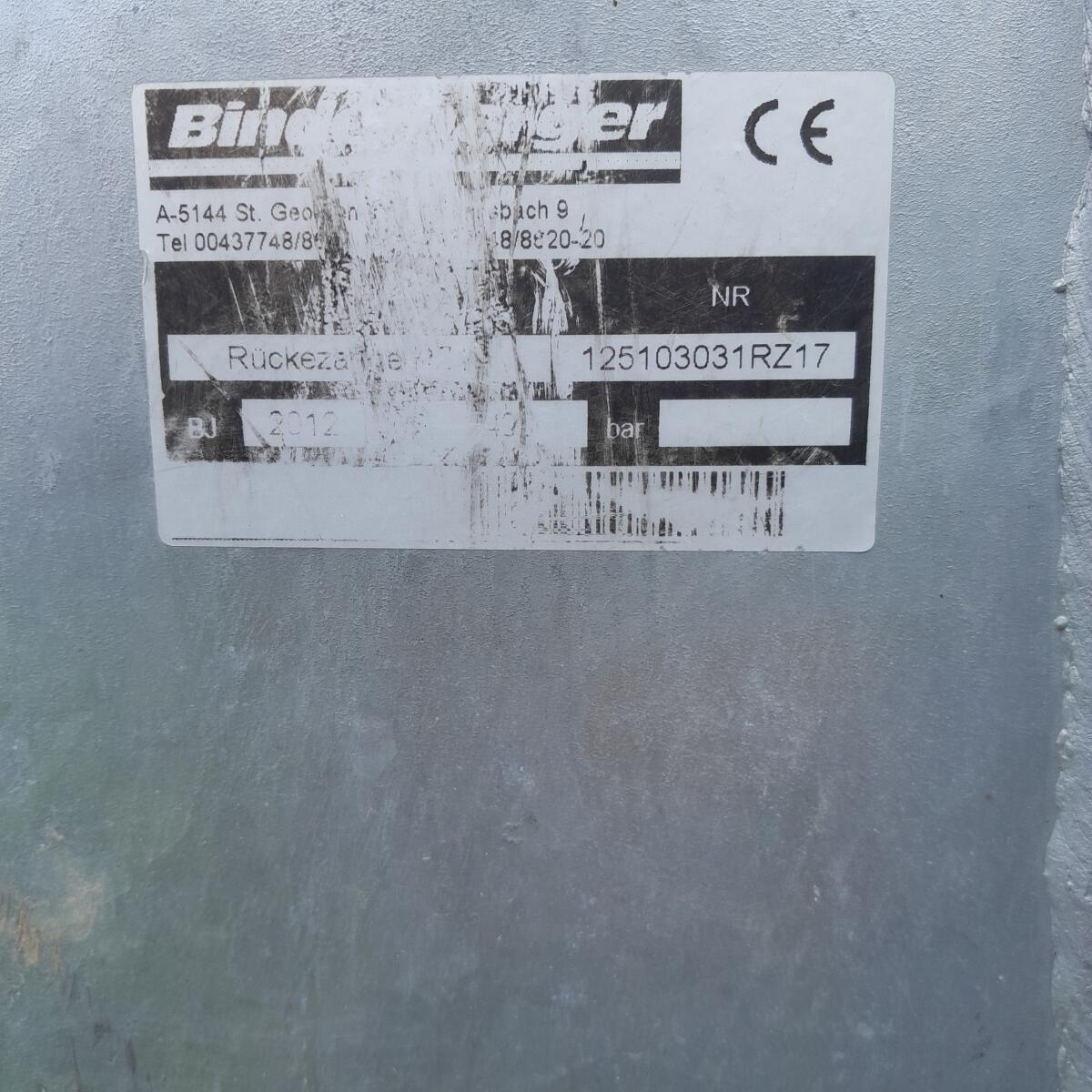 Binderberger Rückezange RZ 17 1