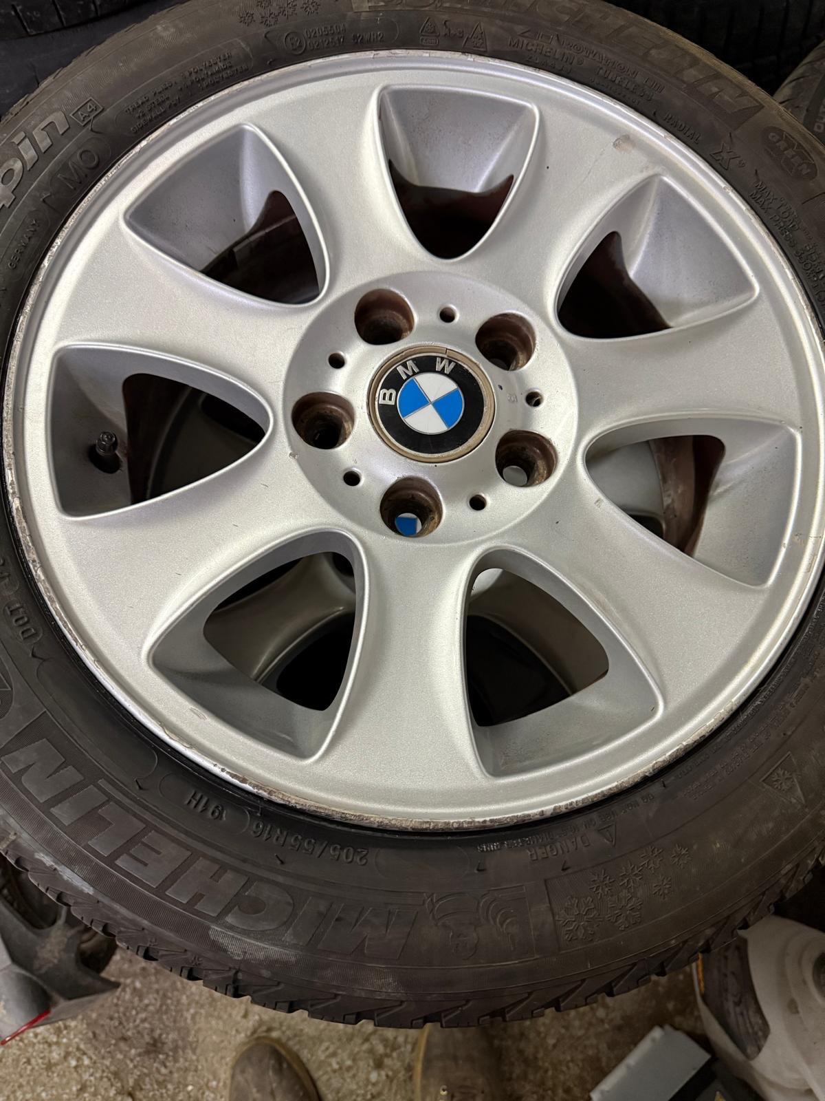 BMW Räder Reifen 205/55R16 Michelin mit Alufelgen 2