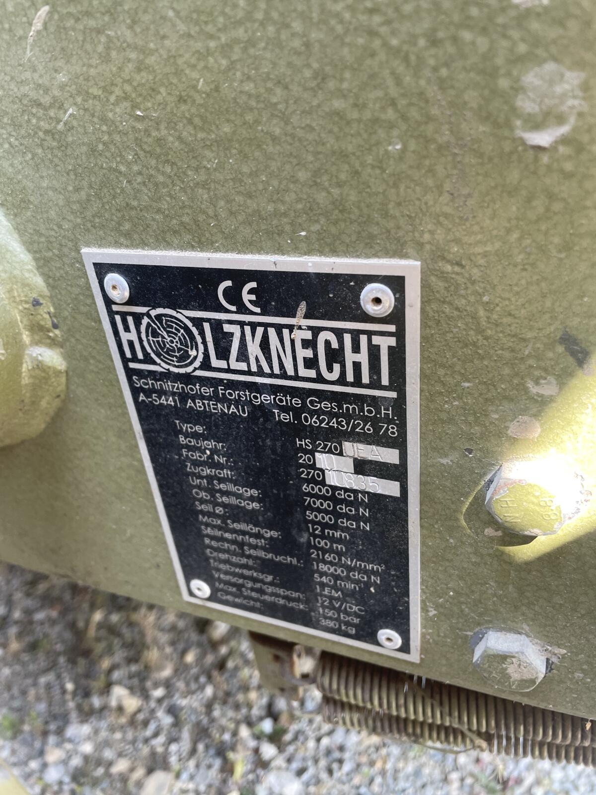 Holzknecht HS 270 UEA 2