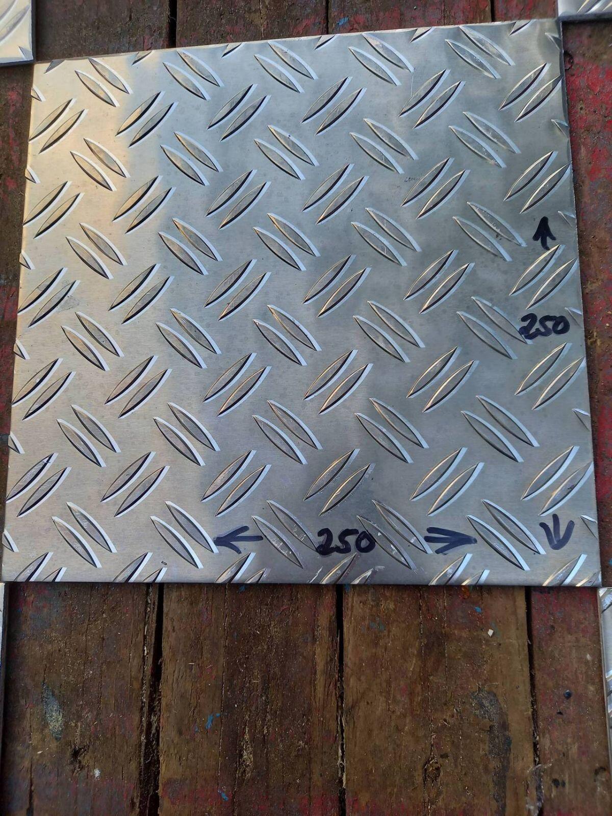 5 Alu-Bleche Grundstärke 5 mm 2