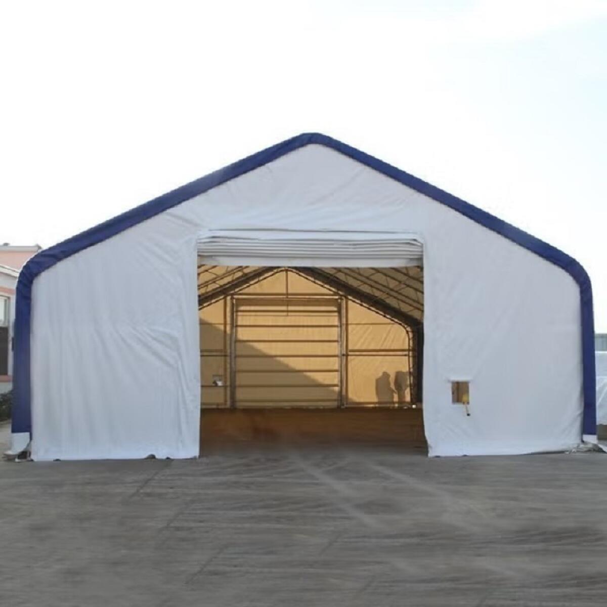 Halle 10 × 12 m, PVC 2