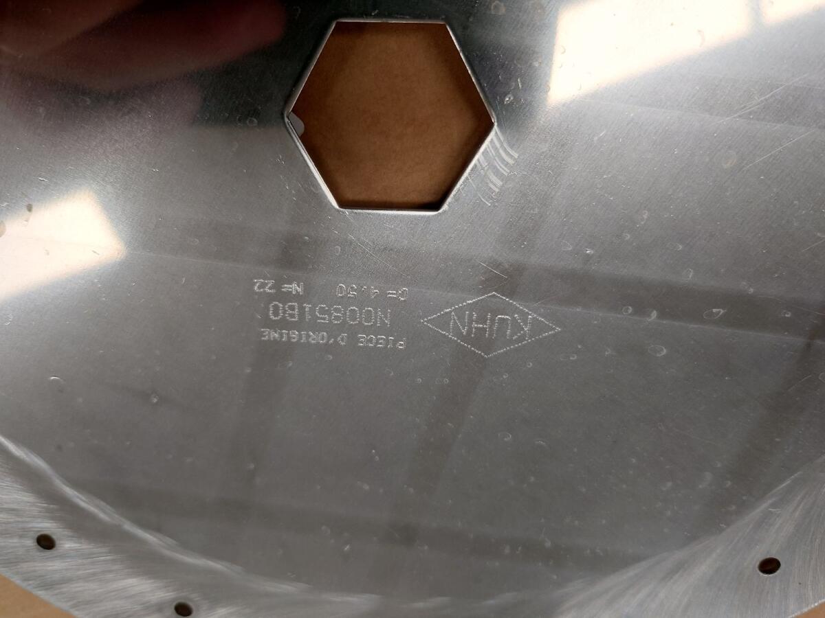 Kuhn Säscheibe Mais 1