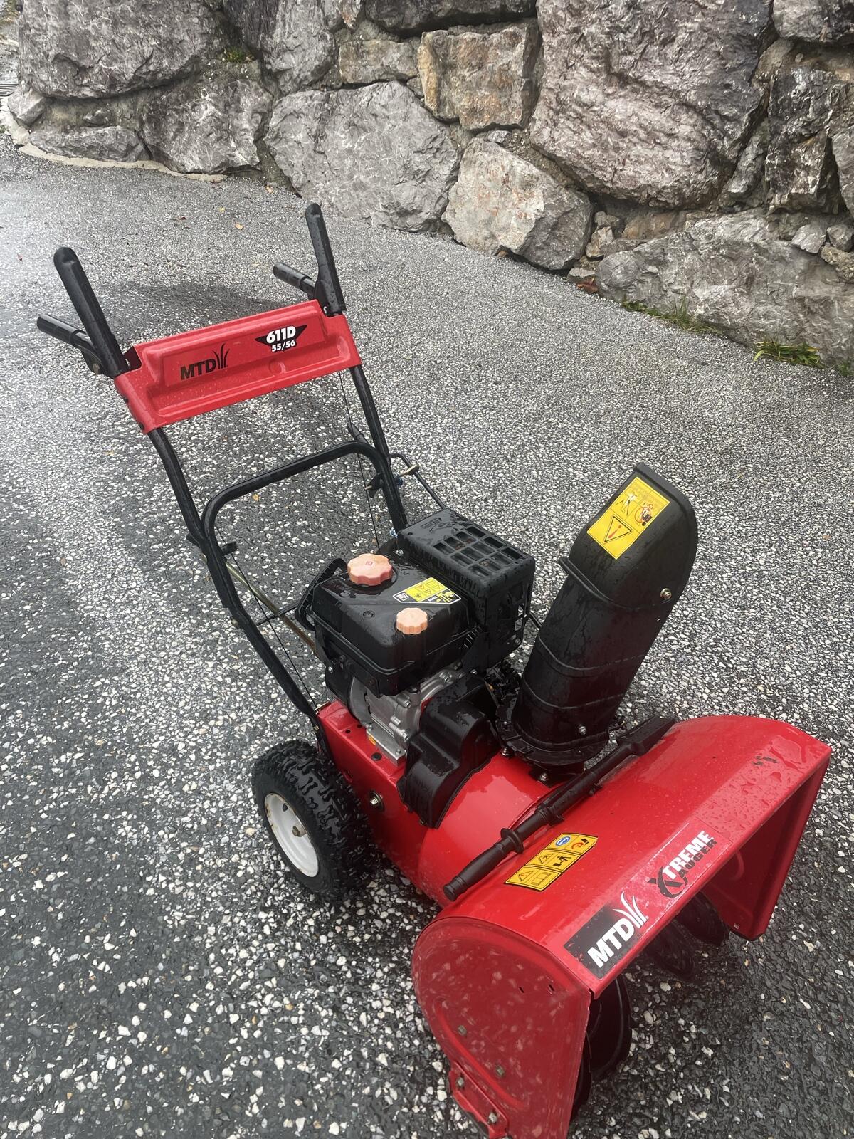 Schneefräse MTD 611D 2