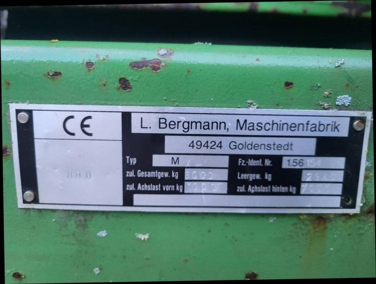 Bergmann Miststreuer 1