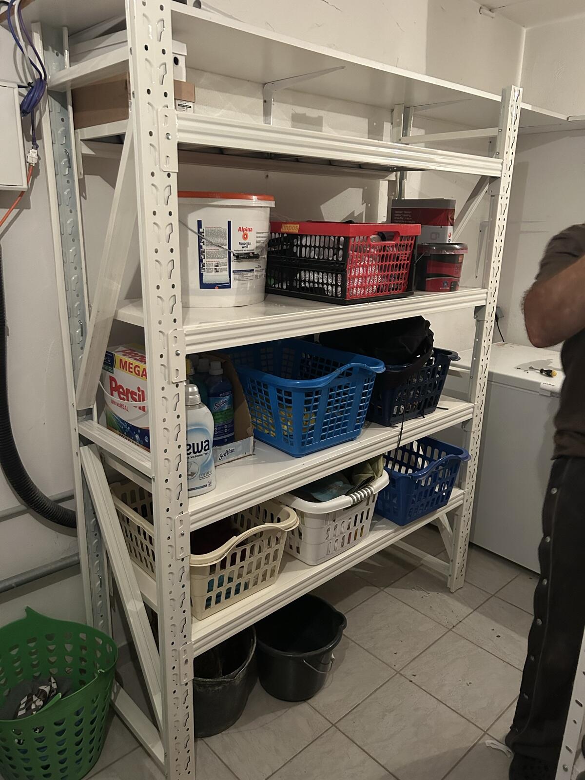 1,5 m Fachbodenregal Schwerlastregal Weitspanntregal 3