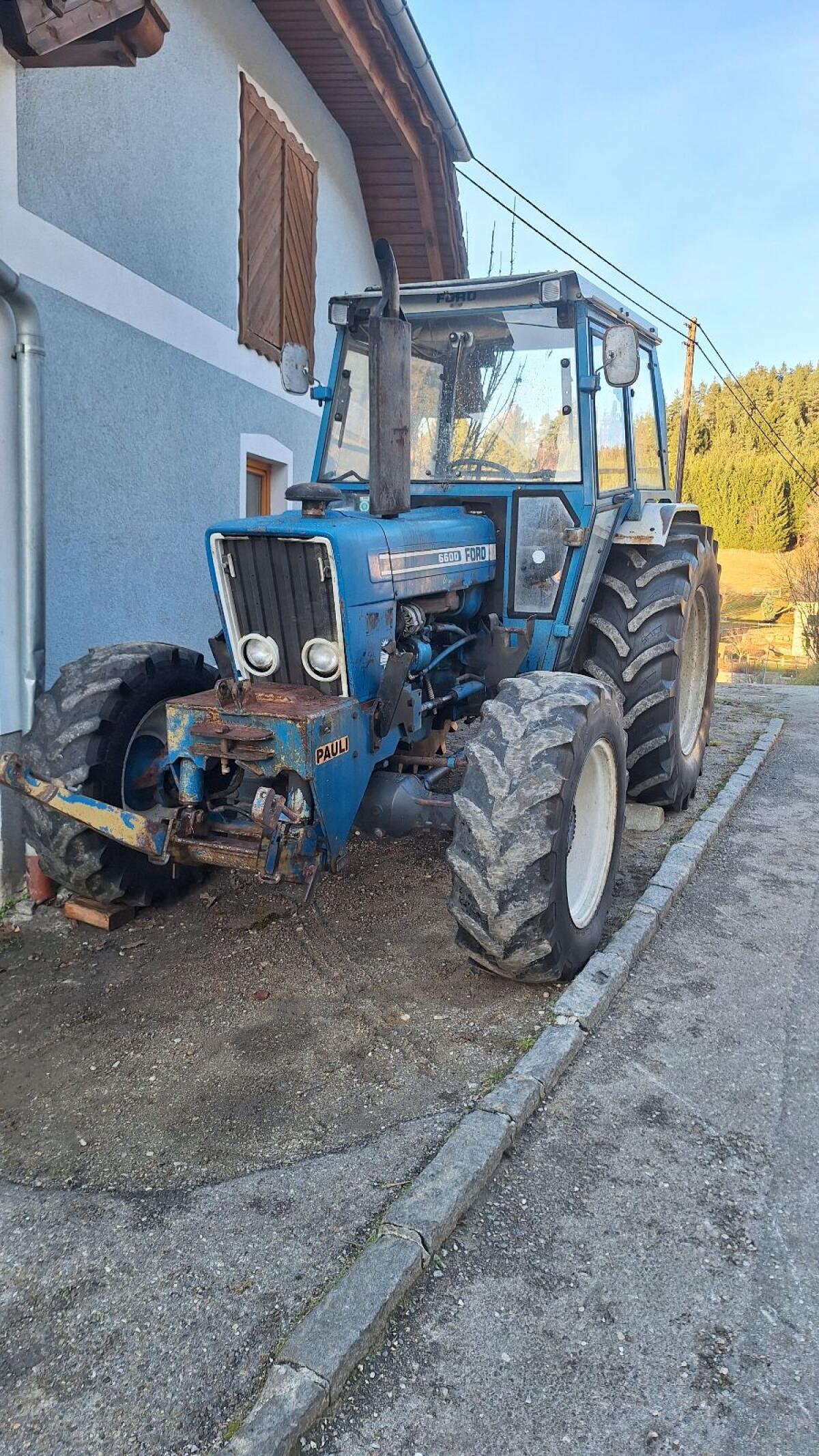 Ford 6600 mit Turbo, Teileverkauf 1