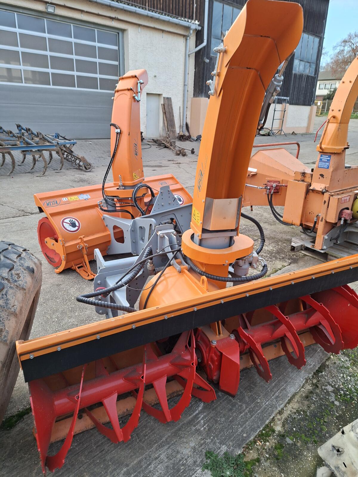 Westa 5560/2000 Schneefräse (Liebherr, Volvo, JCB, Schäffer, Kramer) 1