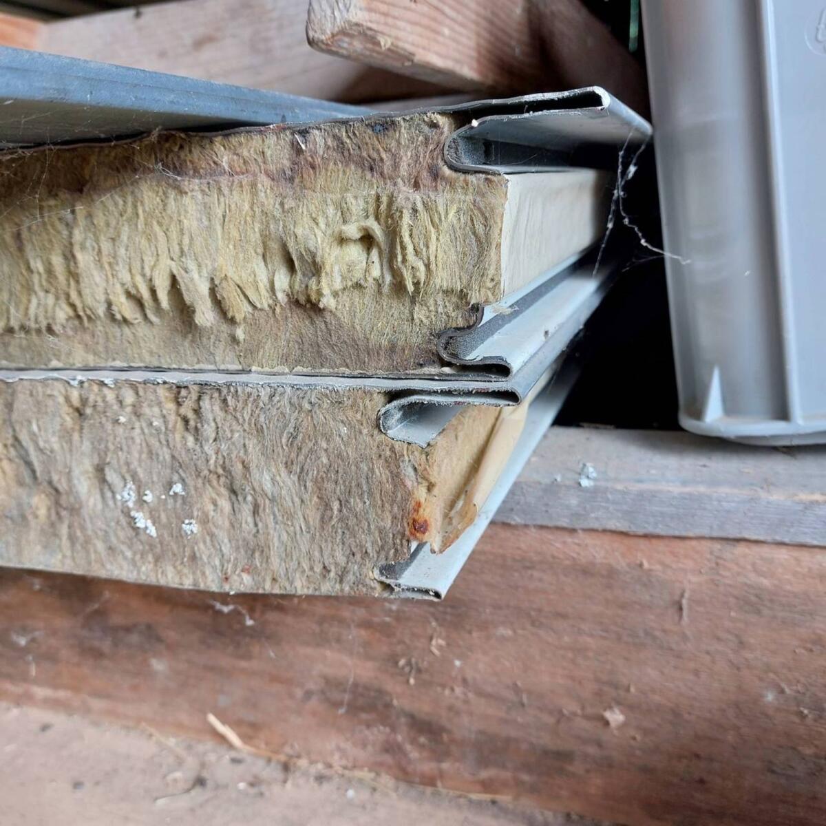 Sandwichplatten gebraucht mit Rockwolle 2