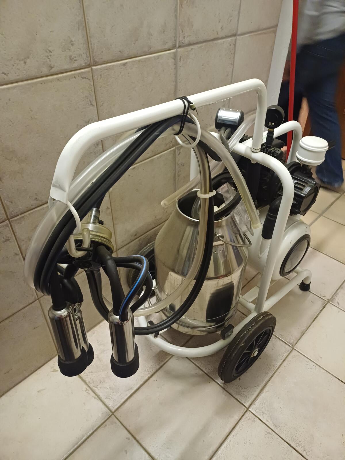 Fahrbare Melkmaschine 3