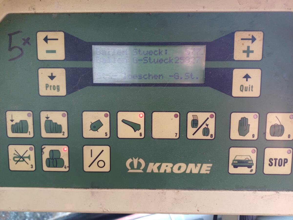 Krone Rundballenpresse VP 1500 MC 2