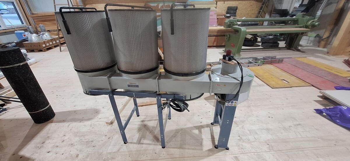 Absauganlage mit Feinstaubfilterpatrone DC 650 CF 2