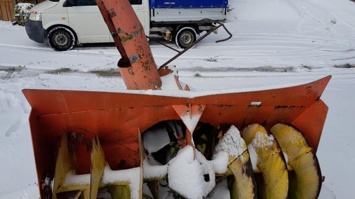 Eigenbau Schneefräse 2