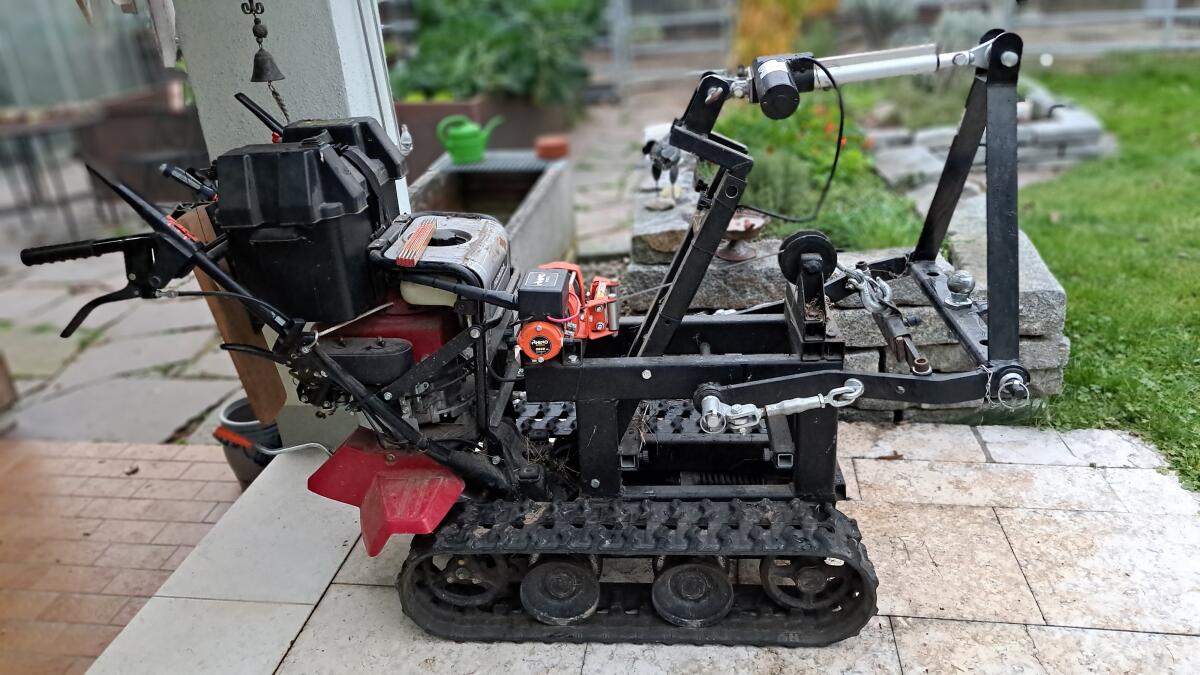 Verkaufe gebrauchten Mini-Raupen-Dumper Honda HP 350 1