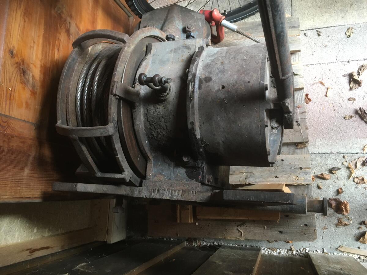 Getriebewinde Bruder Seilwinde Top! 1