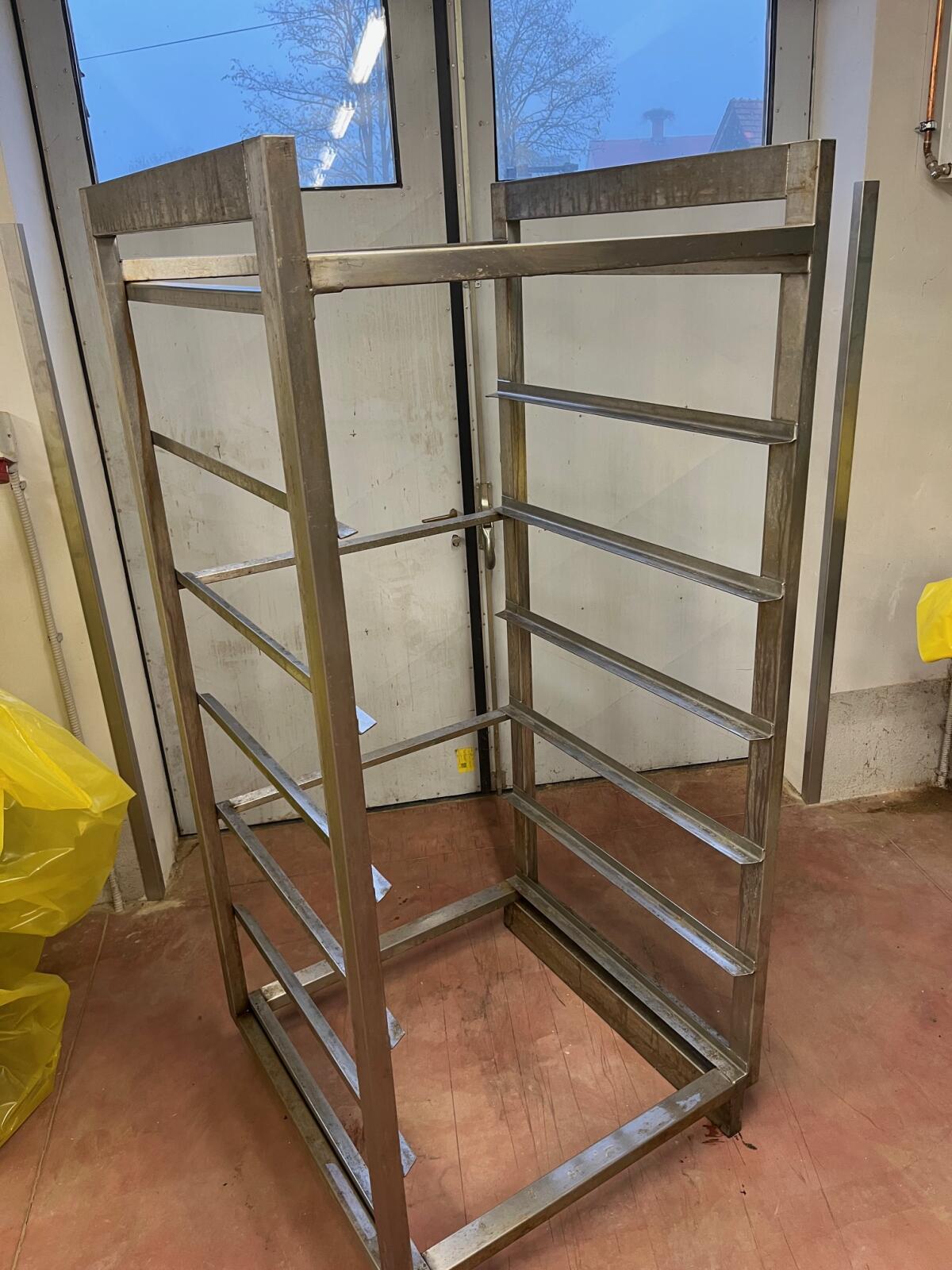 Rostfreies Regal Reifegestell Fleischregal Edelstahlregale 3