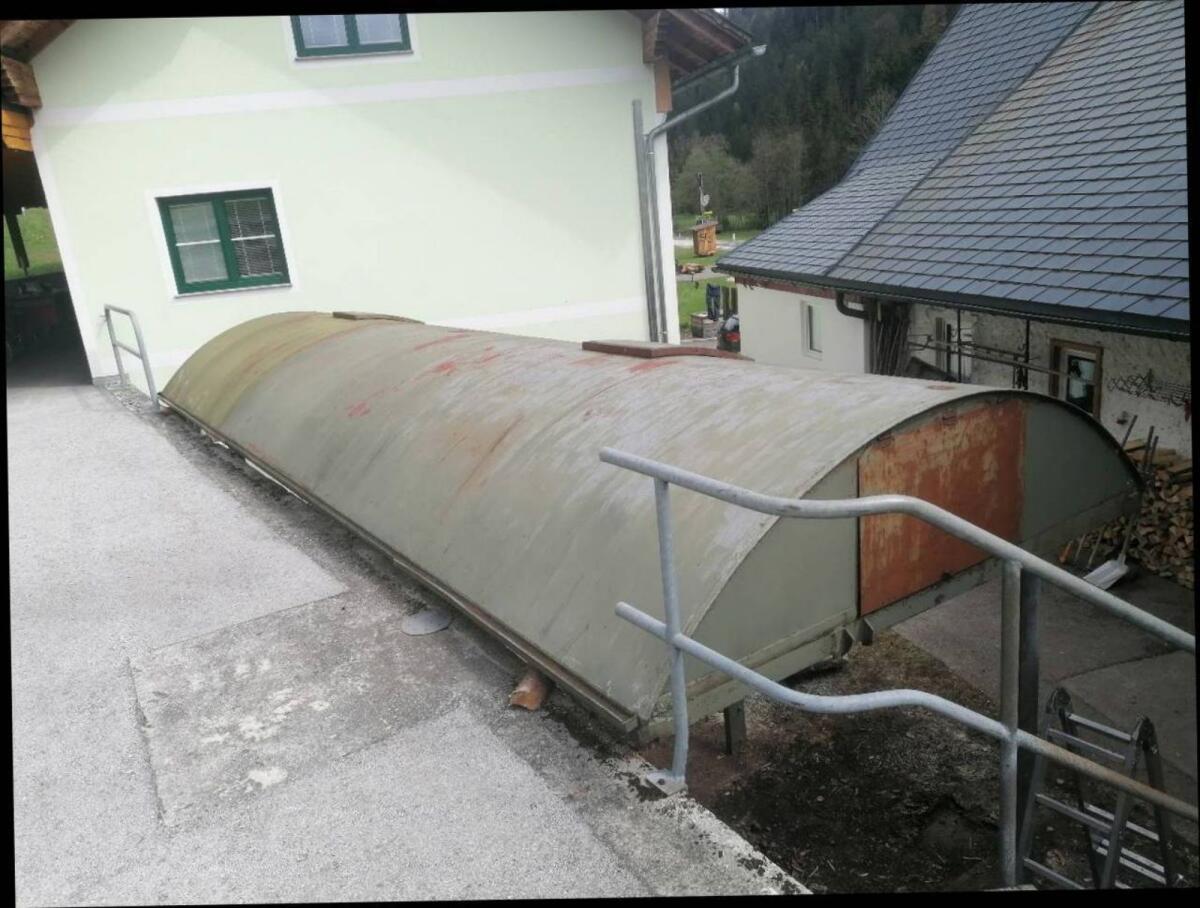 Waggondach mit 3 Öffnungen, stabile Ausführung 2