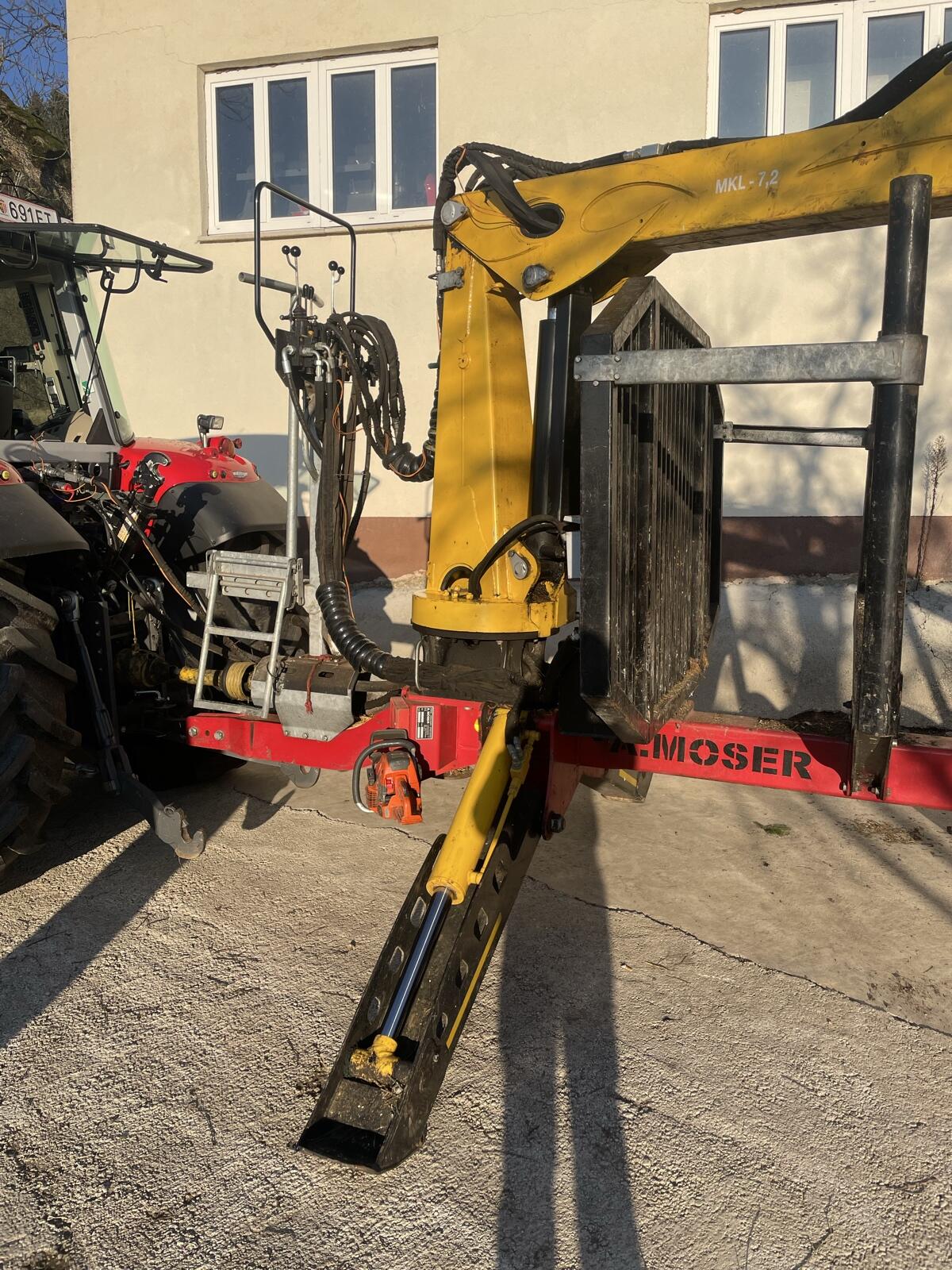 Moser MHD 11 mit Kran MKL 7,2 2