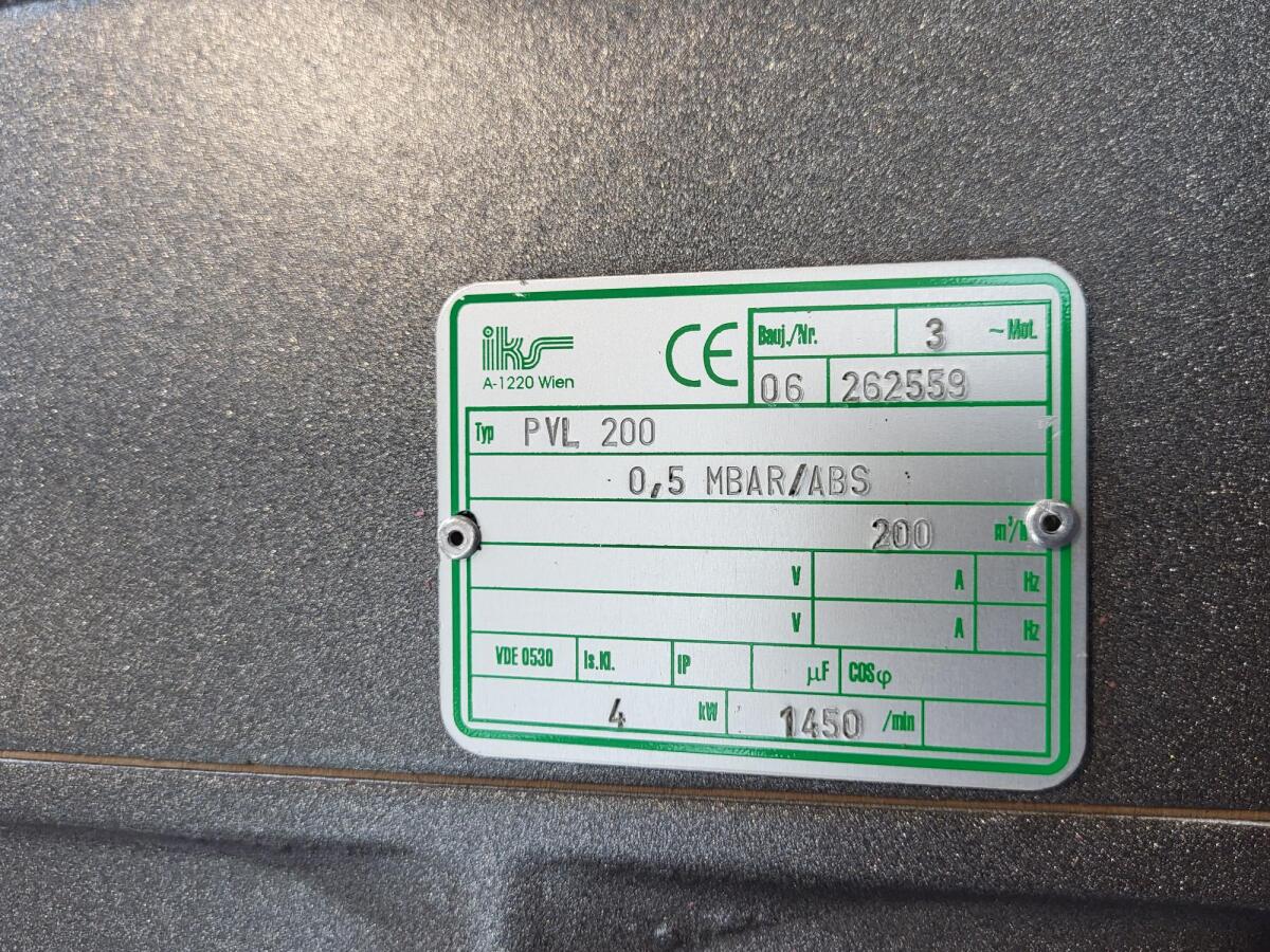 Vakuumpumpe IKS 200 3