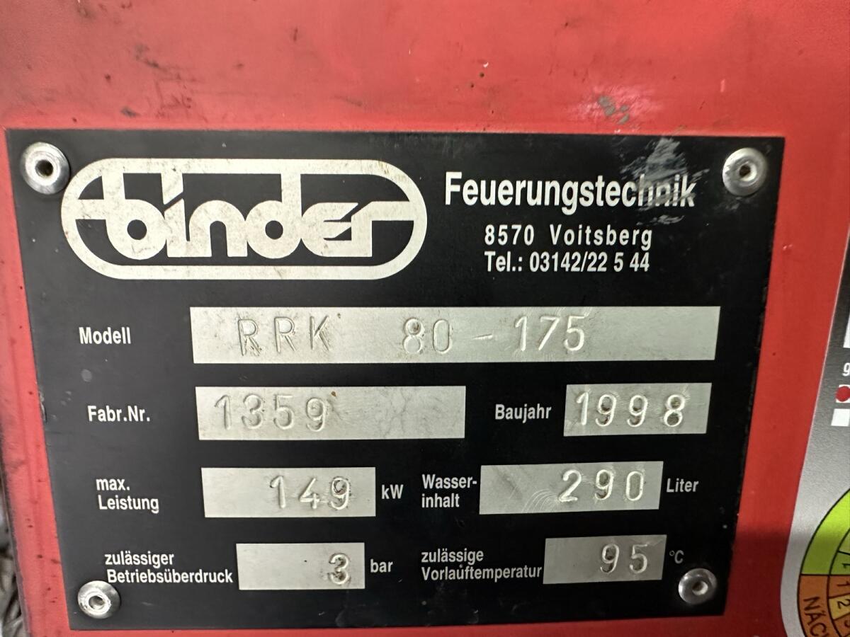 Binder Hackgutheizung 2